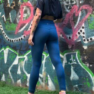 Blue Lululemon Leggings